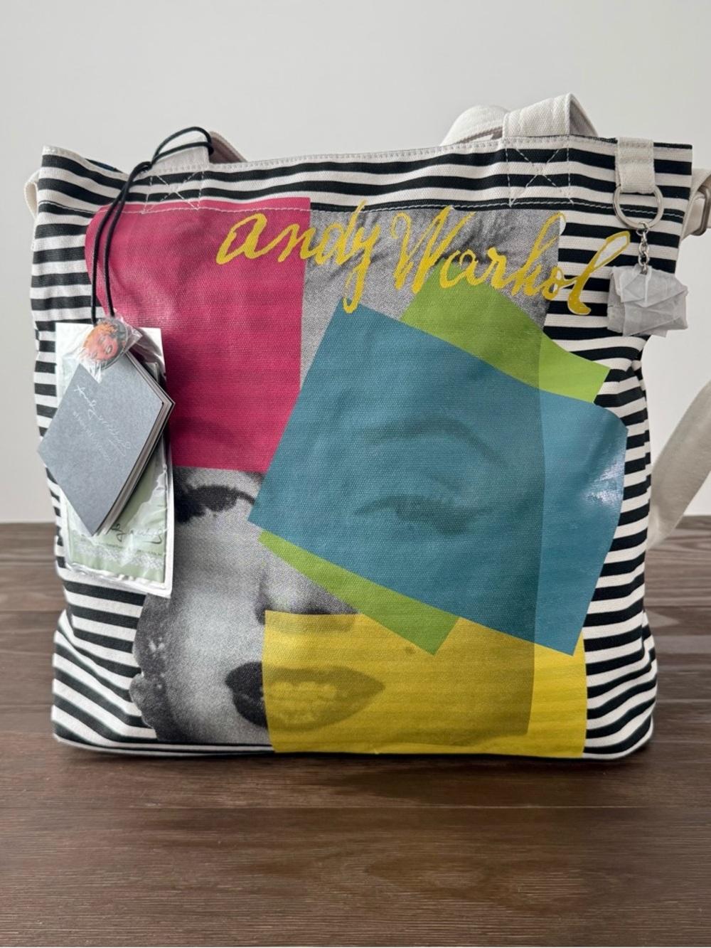 NEW Andy Warhol Pepe Jeans Marilyn Monroe Tote Bag